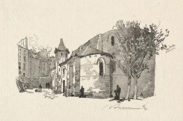 St. Julien le Vauvre, Exterior View