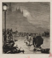 At the Corner of Pont-aux-Doubles