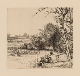Auguste Lepère: Le Pommier Renversé, Picardie