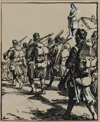 Battle of the Frontiers: Group of British Soldiers