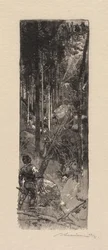 Fontainebleau Forest: Cutting of Pines, 1890