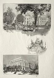 Rouen Illustrated: The Museum; St. Marie Fountain; The Arts Theatre