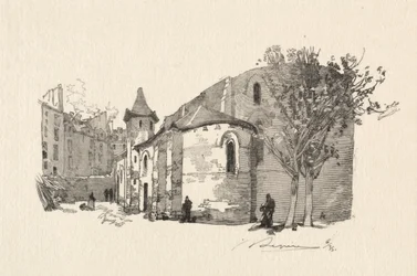 St. Julien le Vauvre, Exterior View