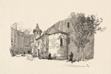 St. Julien le Vauvre, Exterior View