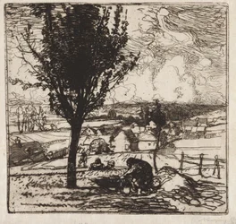 View of Jouy-le-Moutier