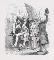 July Fourteenth, from The Complete Works of Béranger. Creators: Auguste Raffet, Lacoste, Eugène Guillaumot