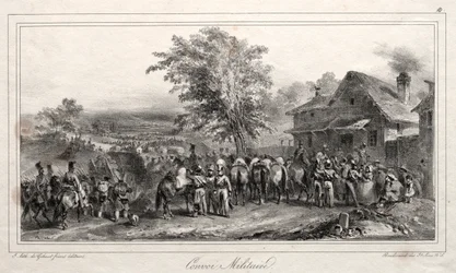 Album for 1831: Military Convoy
