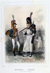 Musician and Sapper of the Grenadiers-à-Pied