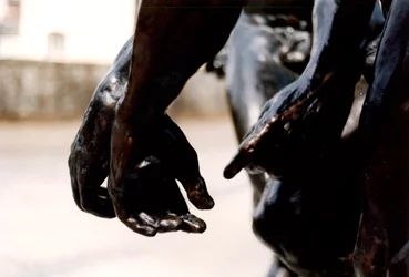 The Three Shades, detail of the three hands, 1881, detail of 108012