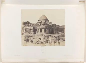 Apse of the Church of the Holy Sepulchre in Jerusalem