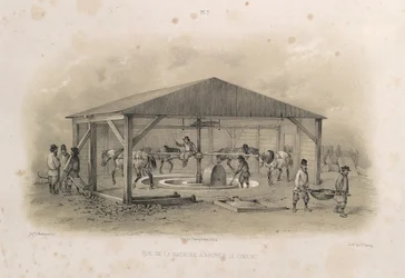 Cement Manufacturing from: The Construction of the Saint Isaac