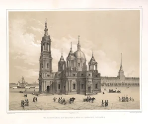 View of the Saint Isaac