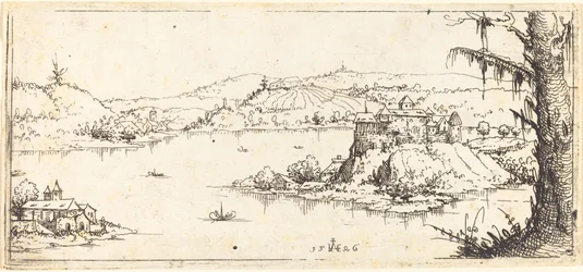 Landscape with a Large Lake at Center, 1546