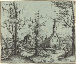 Landscape with a Village Church