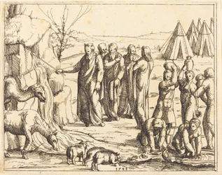 Moses Striking the Rock