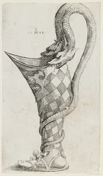 Ornamental Leg-Shaped Vessel, 1543