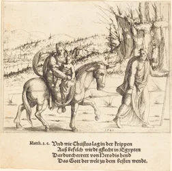 The Flight into Egypt, 1548