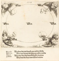 Woe is Pronounced on the Scribes and Pharisees, 1549