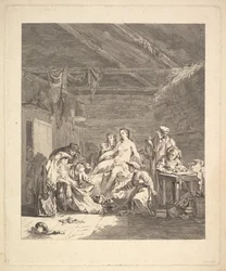 After the Wedding Night, the Sheets Must Be Shown. From Voyage en Sibérie