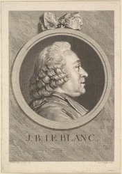 Portrait of Jean-Baptiste Le Blanc, 1750