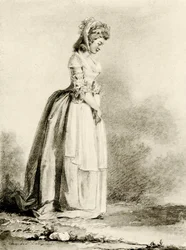 Study of a Young Lady