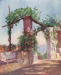 Terrace of the Palazzo Ruffolo, Ravello