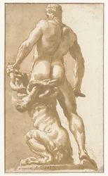 Hercules Kills the Hydra of Lerna