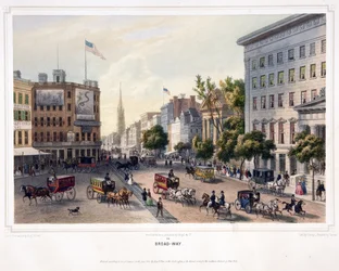 Broad-Way, pub. 1850