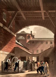 Water Engine at Cold Bath Fields Prison, London