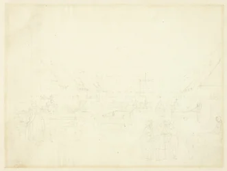 Study for Hospital, Middlesex, from Microcosm of London