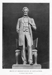 Statue of Abraham Lincoln, Lincoln Park, Chicago