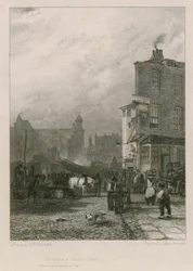 Demolition of Swallow Street, London