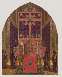 Ecclesiastical design, The Glossary of Ecclesiastical Ornament and Costume, lithograph by H.C. Maguire, 1844