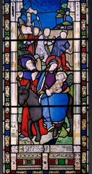 Flight into Egypt (detail)