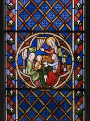Life of St. Anne (detail)