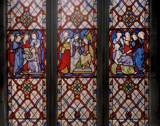 Raising of Lazarus, The Marys at The Tomb, and the Raising of Jairus