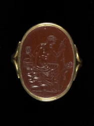 Ringstone Depicting Aphrodite, c.100-70 BC