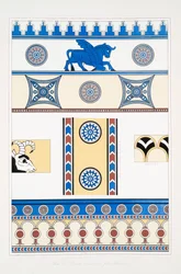 Painted Ornaments from Nimroud [Calah]