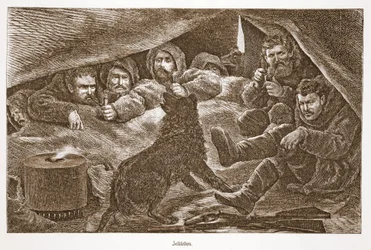 Life in the tent, 1896