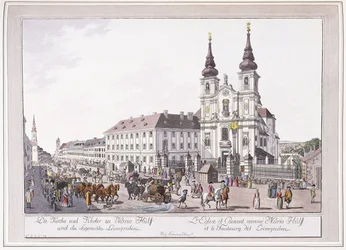 Parish Church and Convent of Mariahilf in Leimggruben
