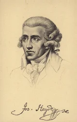 Portrait of Joseph Haydn