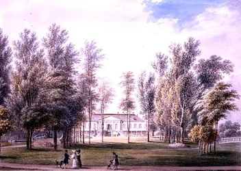 View of a Country House in a Park, c.1815