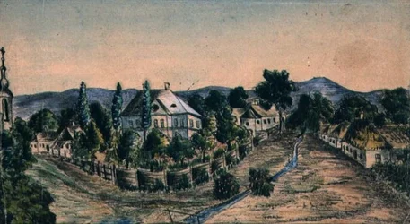 View of a Country Village, c.1830