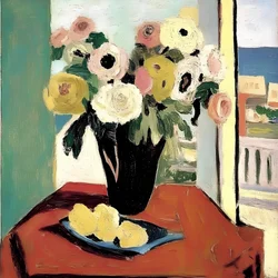 Bright Coastal Still Life