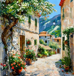 Charming Village Street