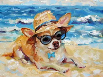Chihuahua Beach Vacation