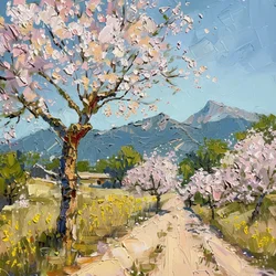 Spring Mountain Blossoms