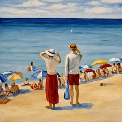Summer Beach View