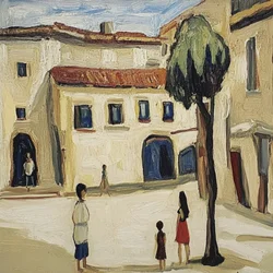 Sunny Village Square