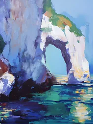 Vibrant Sea Arch